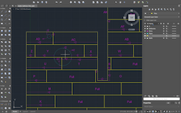 Using AutoCAD for tiling